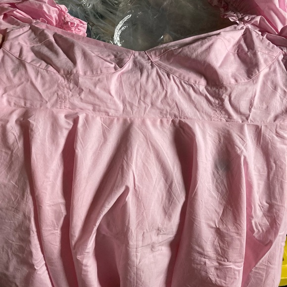 Beautiful Selkie Pink Cotton Parliament Dress!! 5X NWT! Smoke and Pet Free Home! - Picture 3 of 5